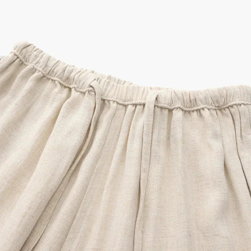 Pantalón de Lino Slim Fit Milford para Hombre