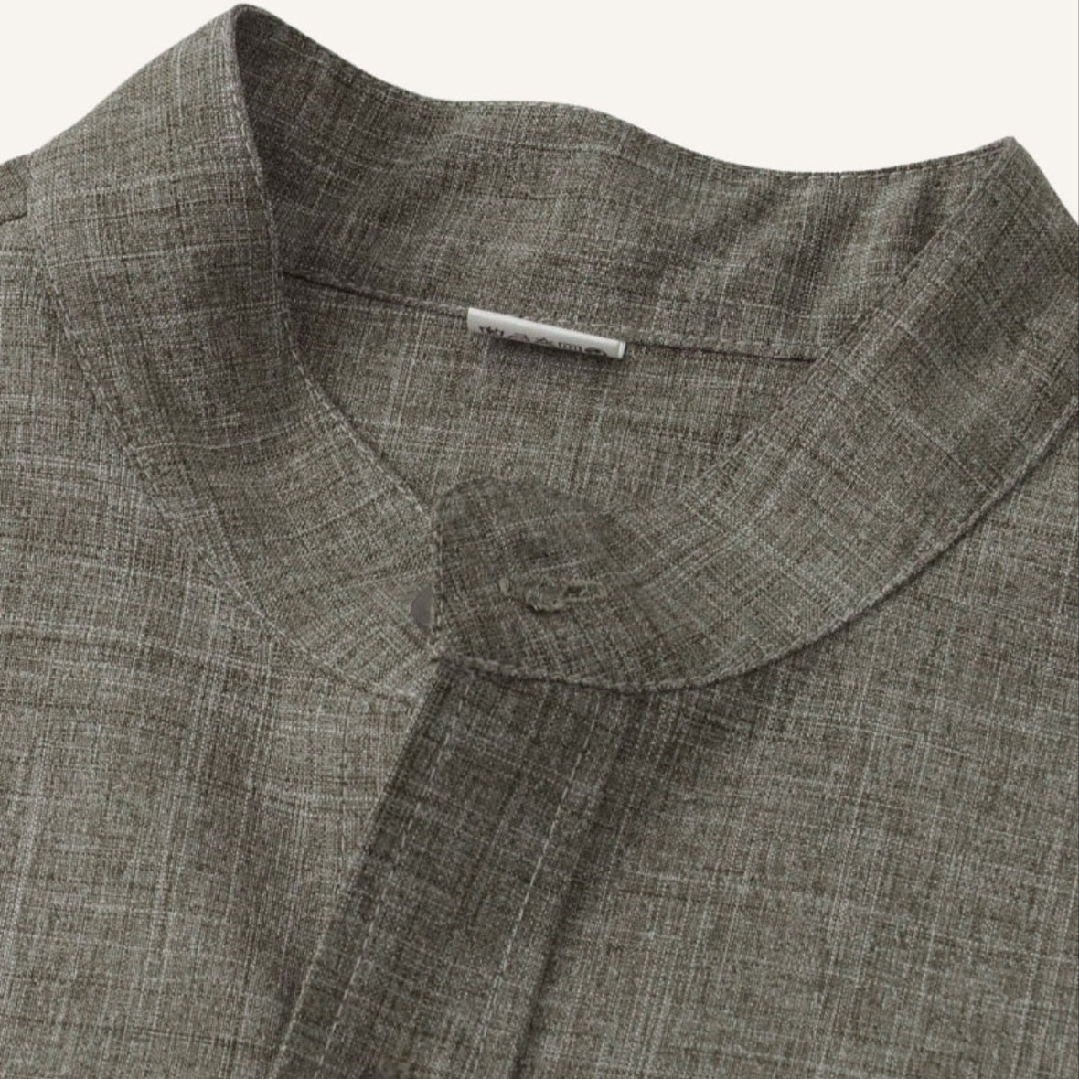 Camisa Casual Cuello Mao Beaumont para Hombre
