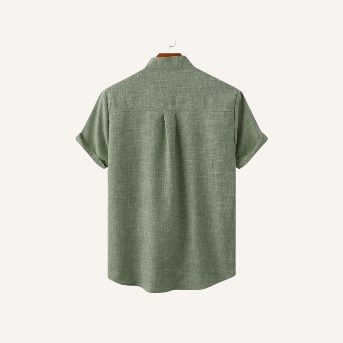 Camisa Casual Cuello Mao Beaumont para Hombre