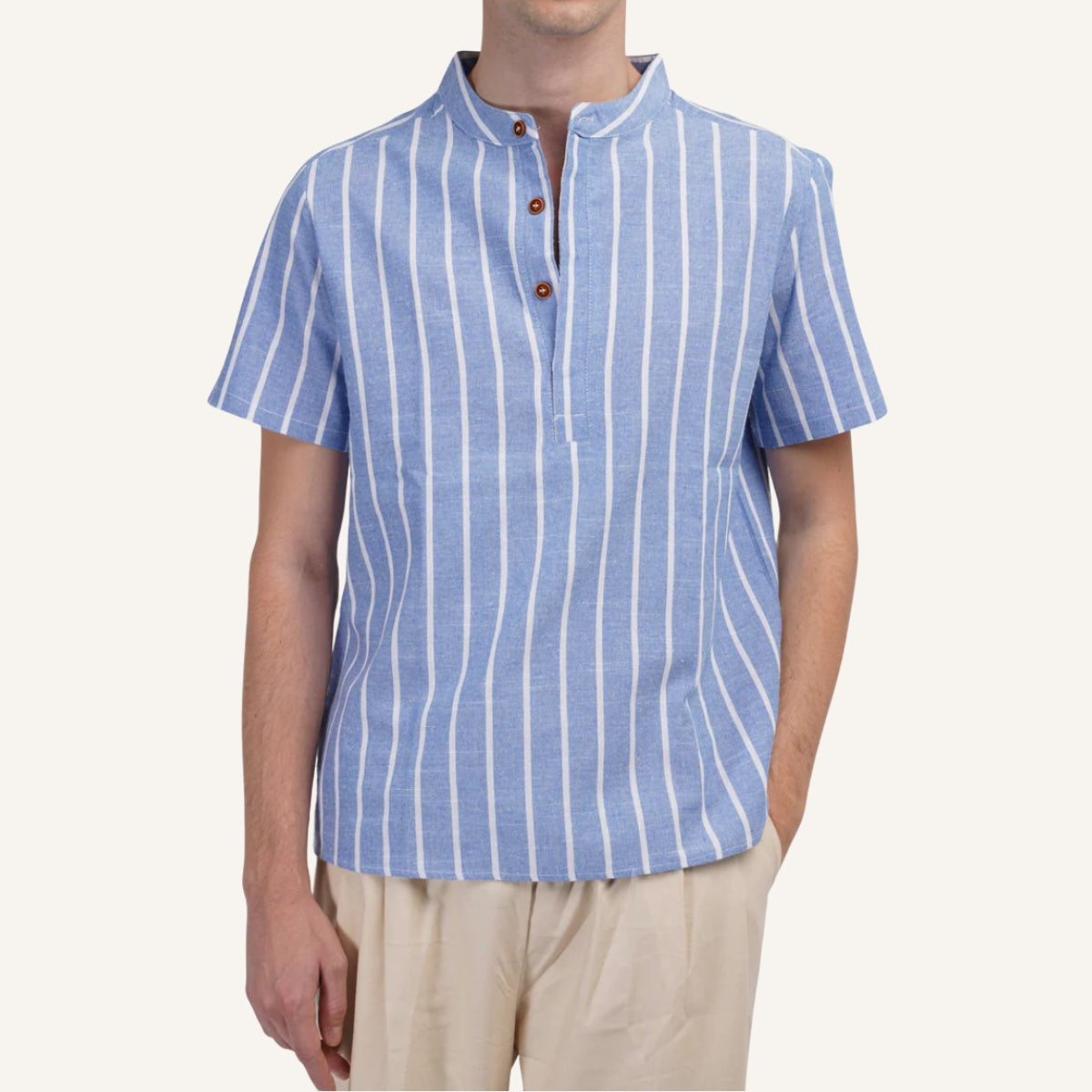 Camisa de Rayas para Hombre Old Money Carvell