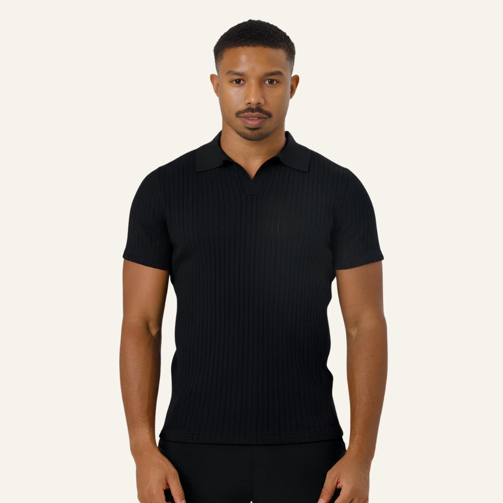 Camisa Polo de Punto para Hombre Old Money Saville