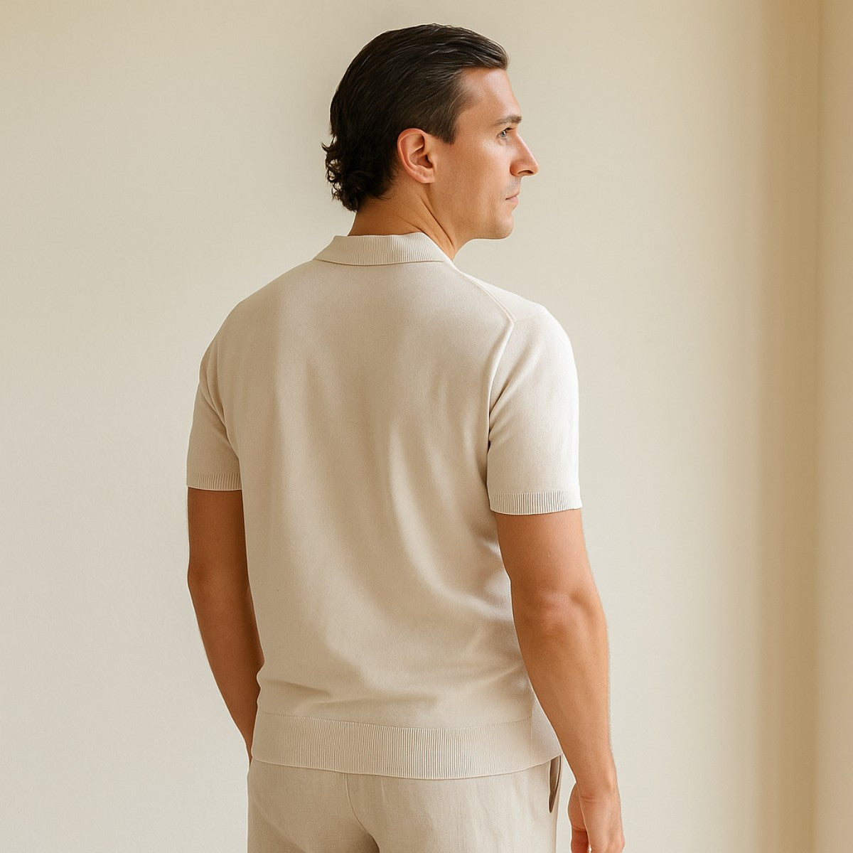 Polo de Punto a Rayas Montelle para Hombre