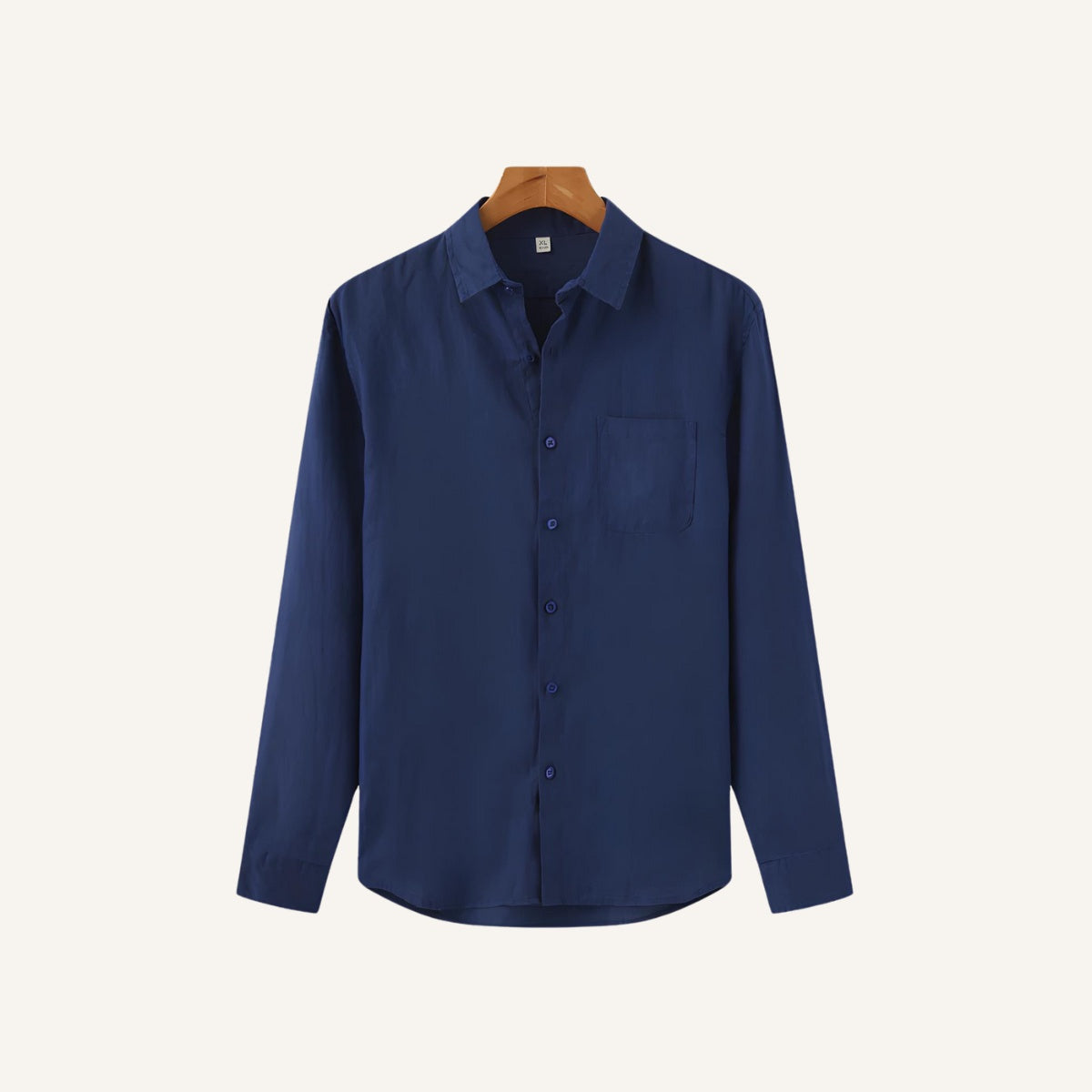 Camisa de Lino de Manga Larga para Hombre Milford