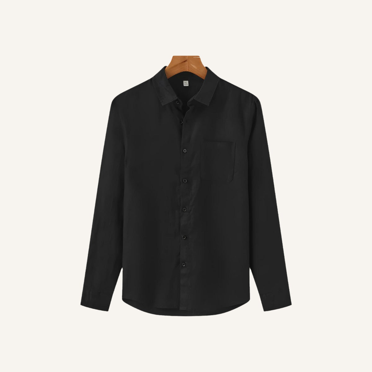 Camisa de Lino de Manga Larga para Hombre Milford