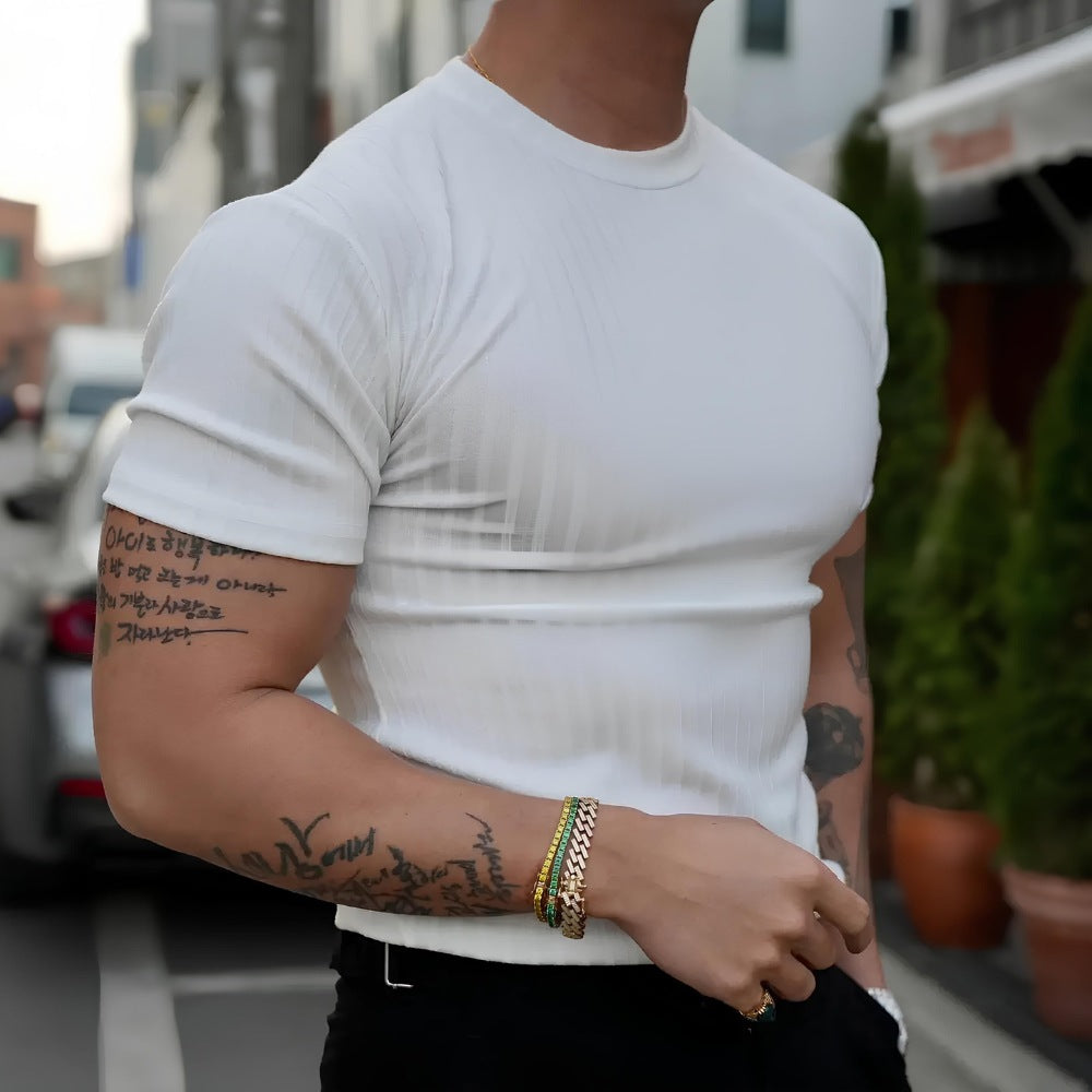 Camiseta Slim Fit para Hombre Dalphin