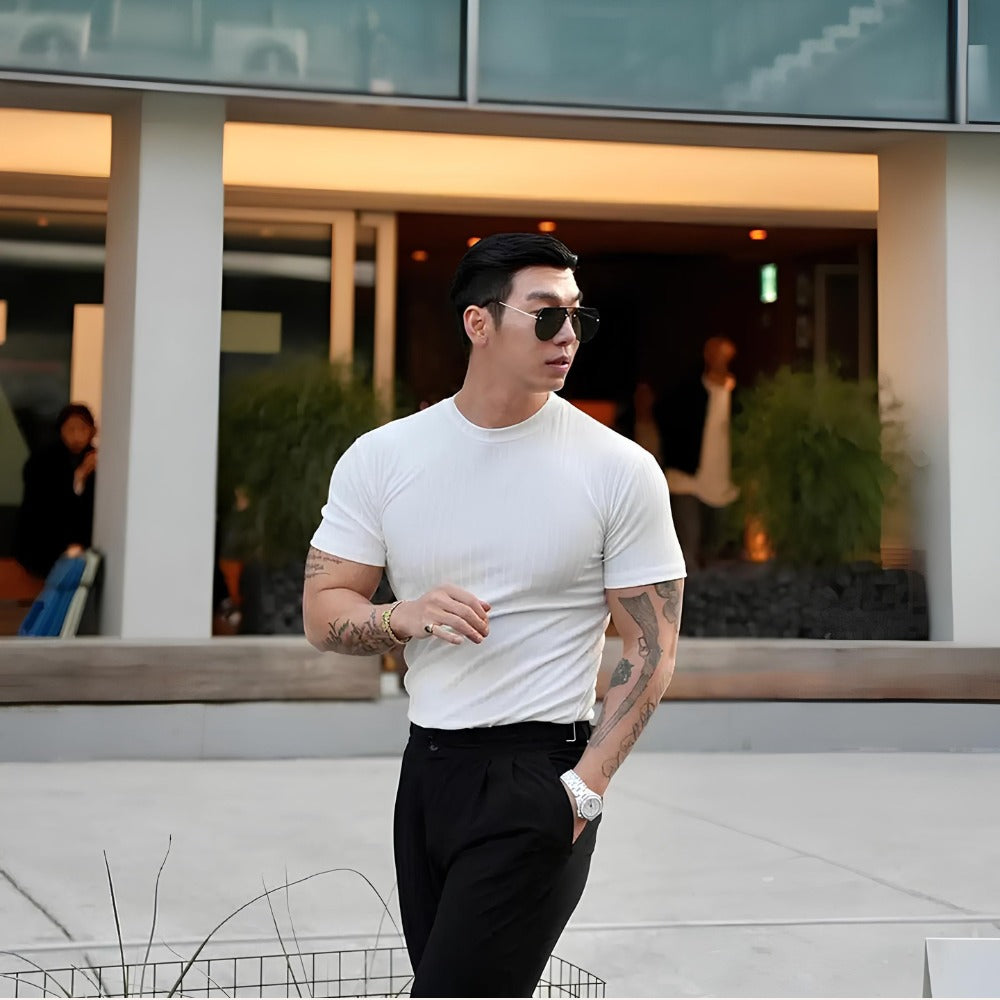 Compra 1 y llévate 2 – Camiseta Slim Fit para Hombre Dalphin
