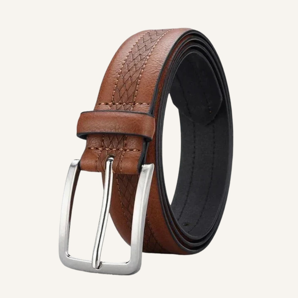 Cinturón de Cuero Civano West para Hombre