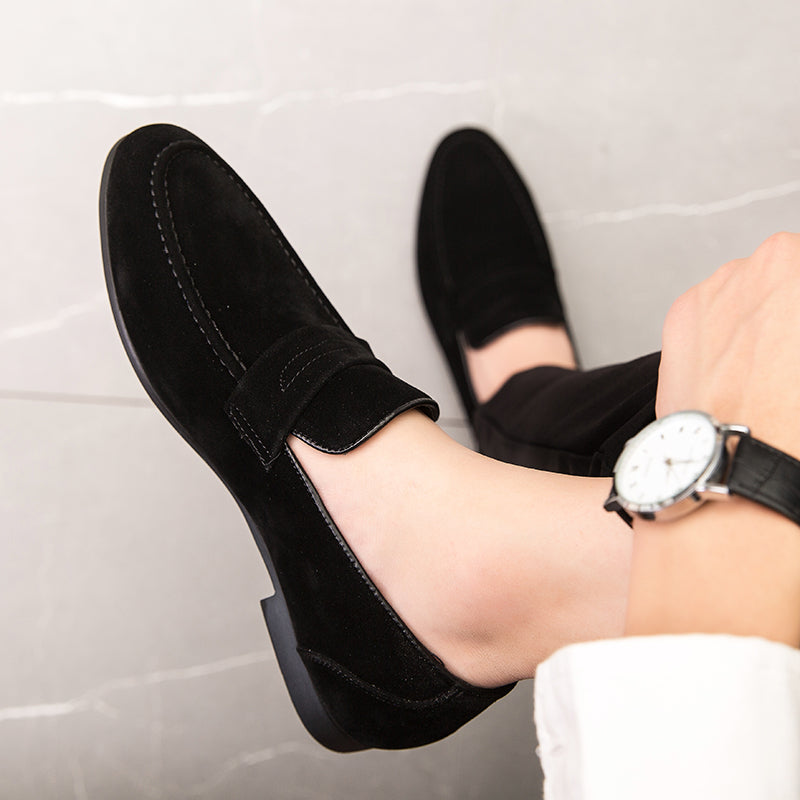 Mocasín Loafer de Gamuza para Hombre Piazzi