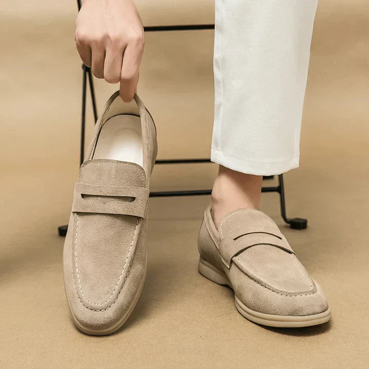 Mocasín Loafer de Ante Master para Hombre