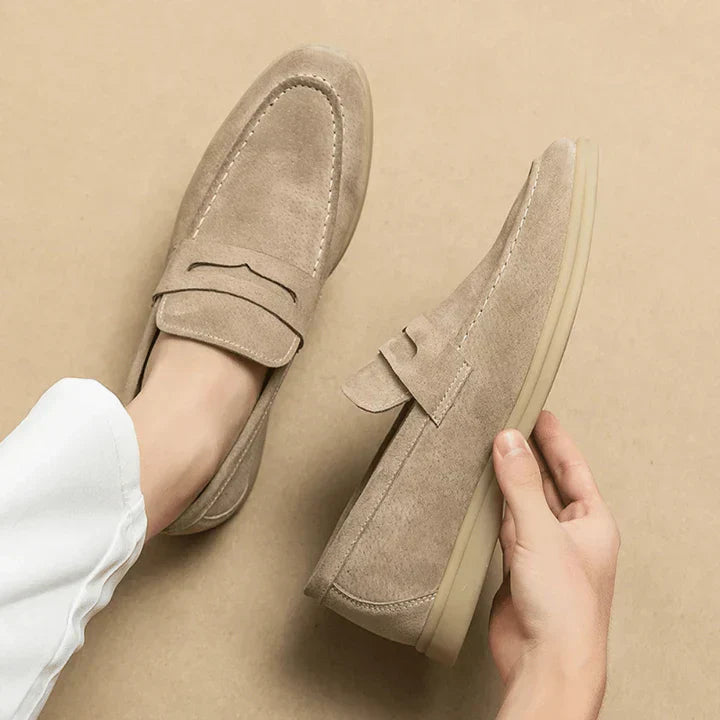 Mocasín Loafer de Ante Master para Hombre