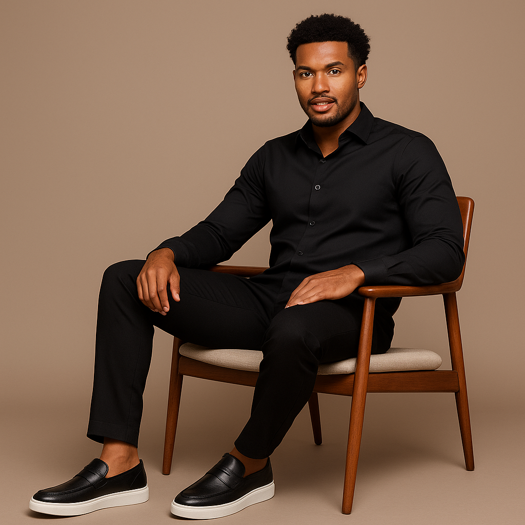 Mocasín de Cuero Miliani para Hombre