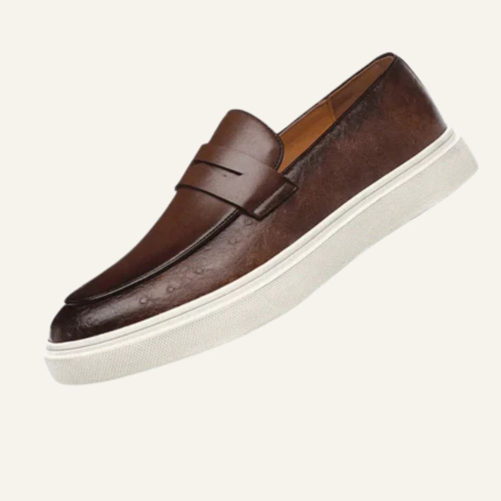 Mocasín de Cuero Miliani para Hombre