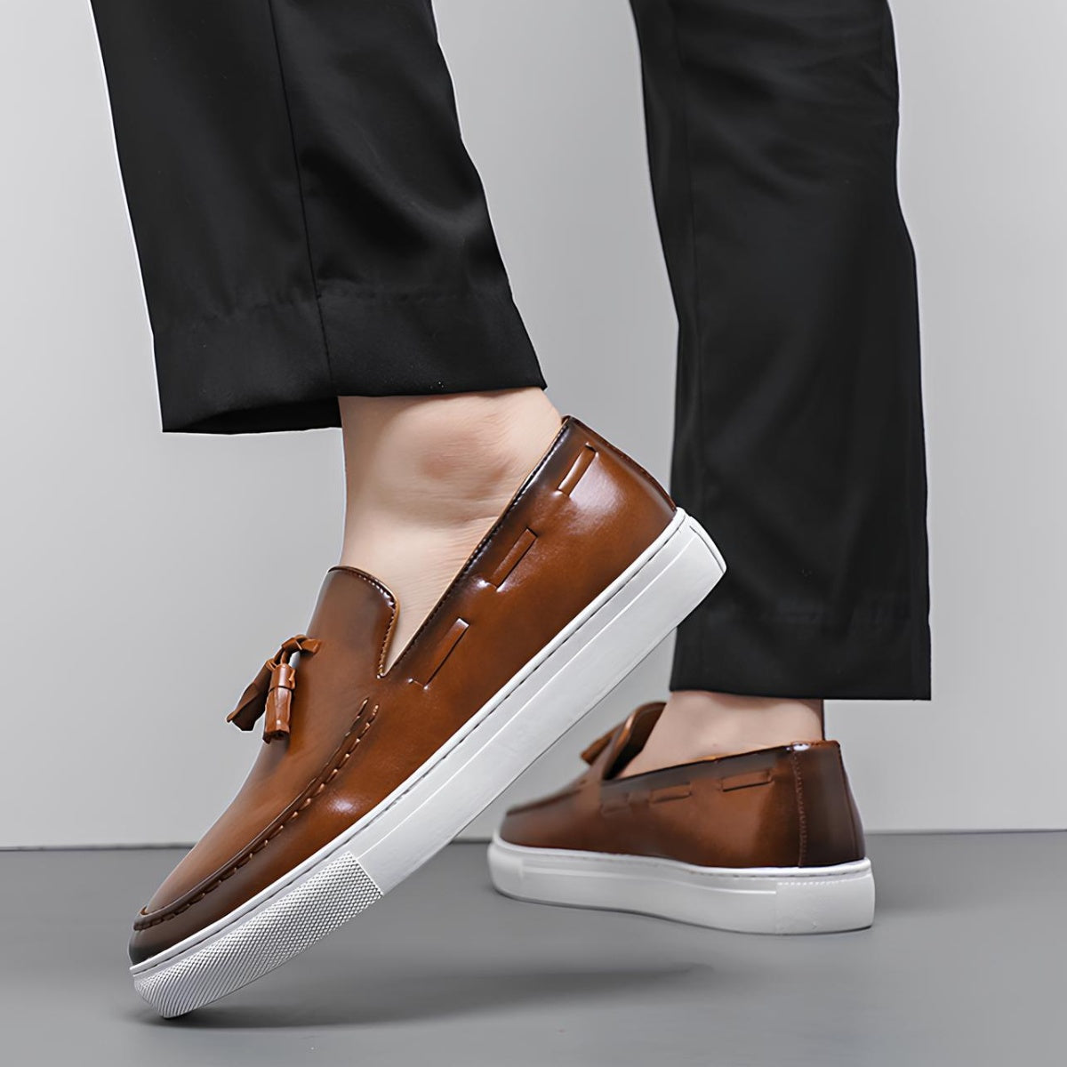Mocasín de Cuero Duque para Hombre