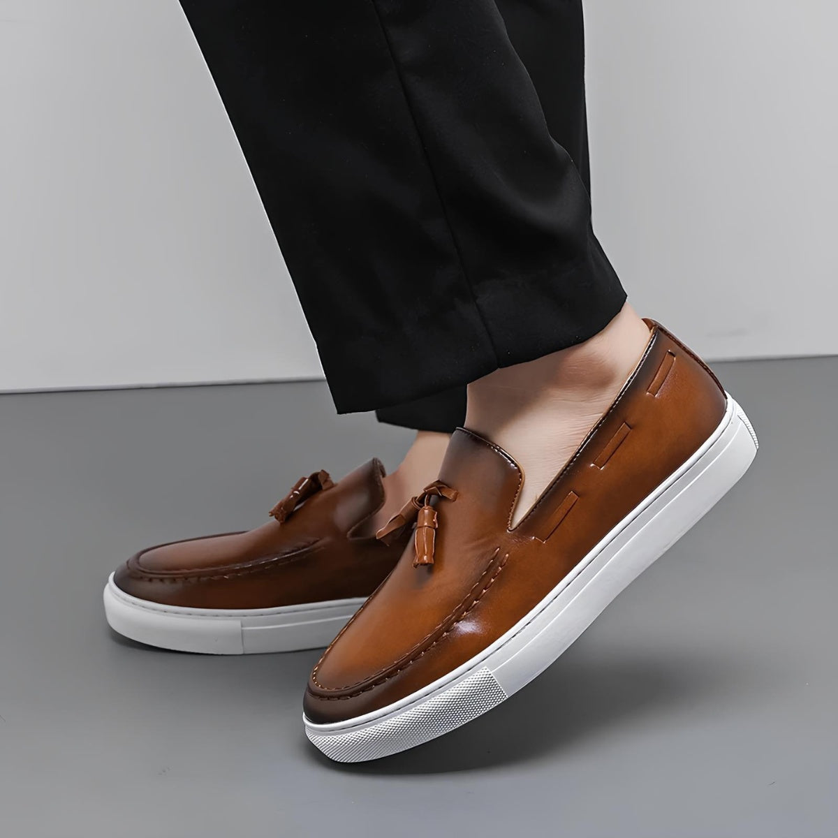 Mocasín de Cuero Duque para Hombre