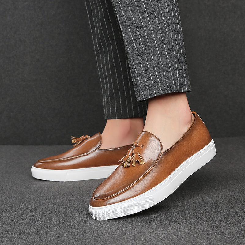 Mocasín de Cuero Masson para Hombre