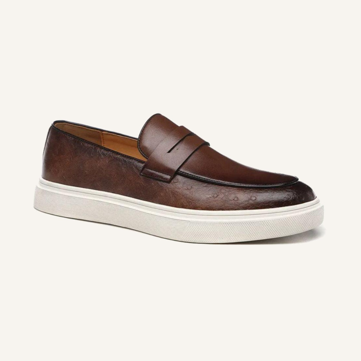 Mocasín de Cuero Miliani para Hombre