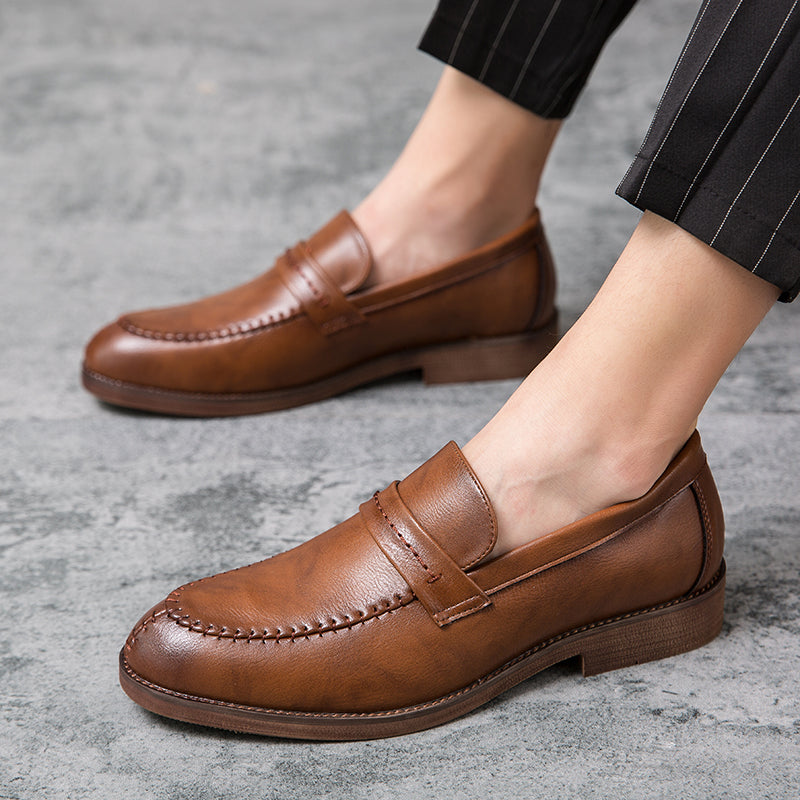 Mocasín Loafer de Cuero Sarri para Hombre