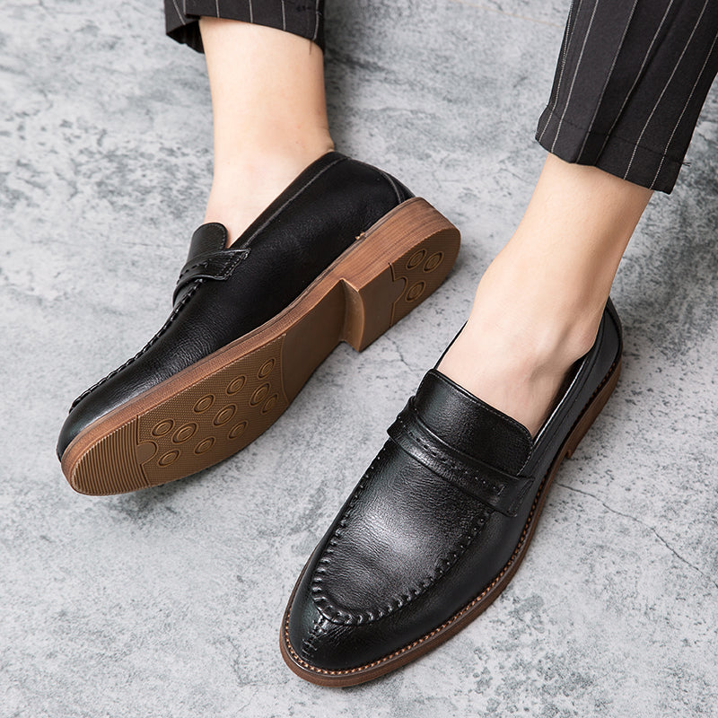 Mocasín Loafer de Cuero Sarri para Hombre