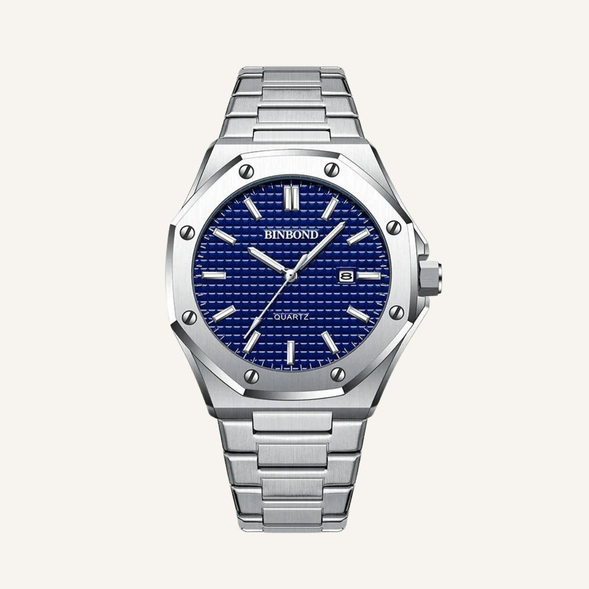 Reloj Plateado Blind Civano para Hombre