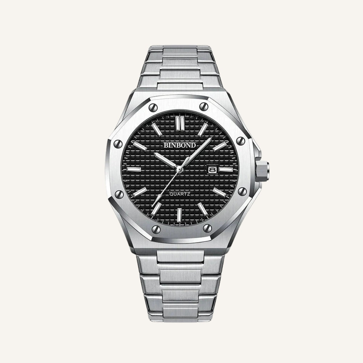 Reloj Plateado Blind Civano para Hombre