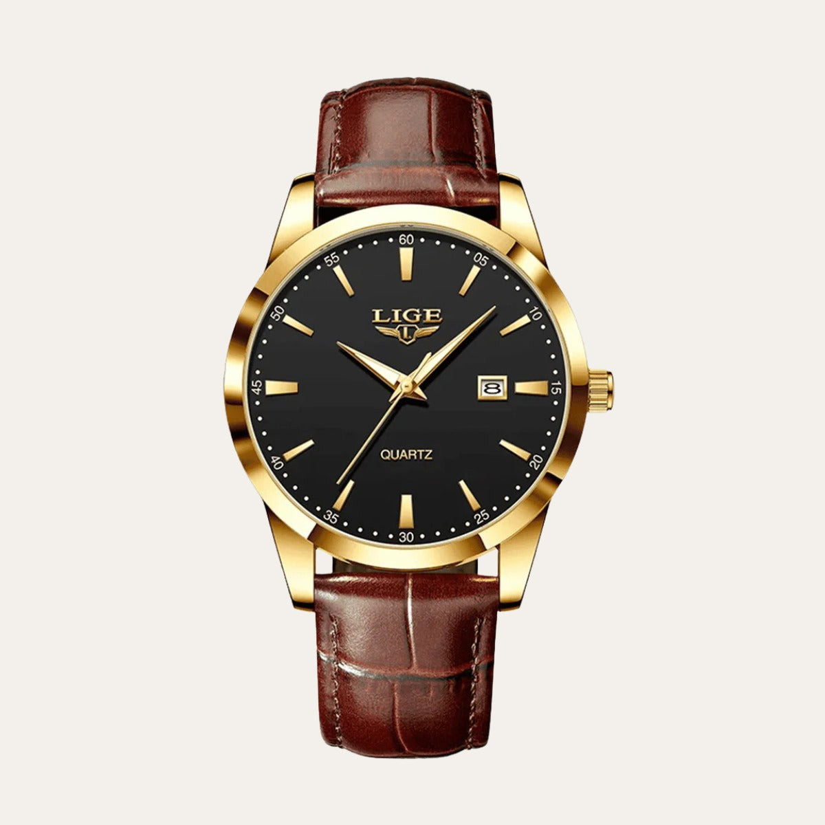 Reloj de Cuero Santerro para Hombre - Estilo Old Money