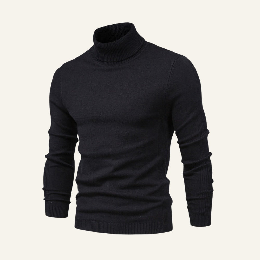 Suéter de Cuello Alto para Hombre Old Money Milani