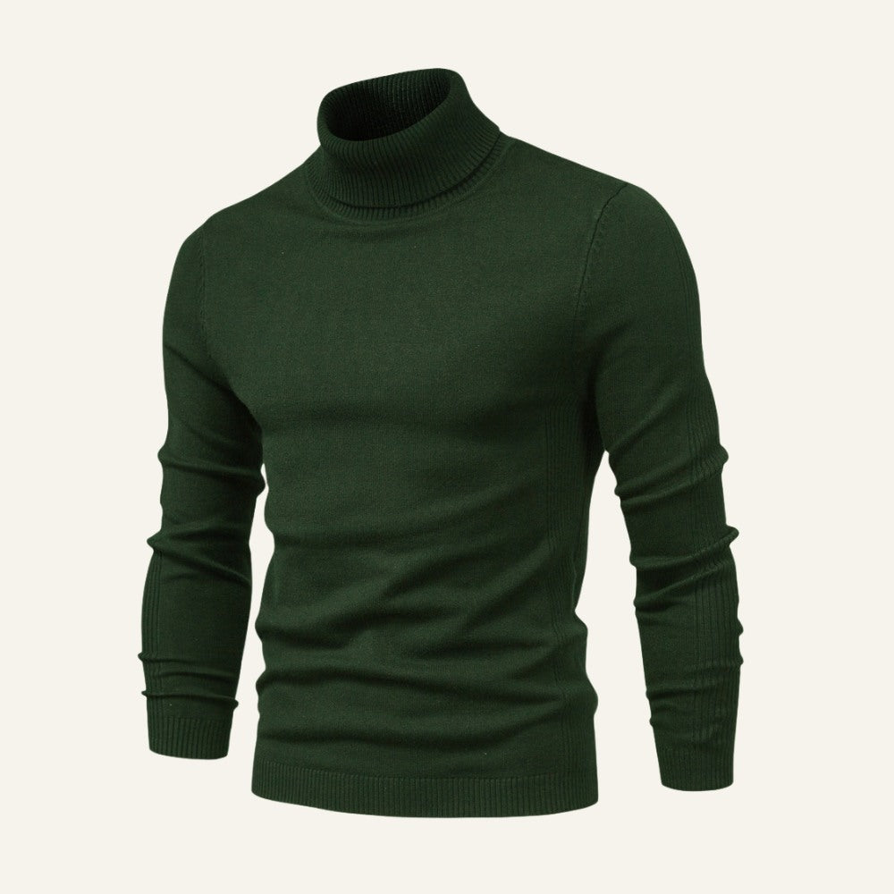 Suéter de Cuello Alto para Hombre Old Money Milani