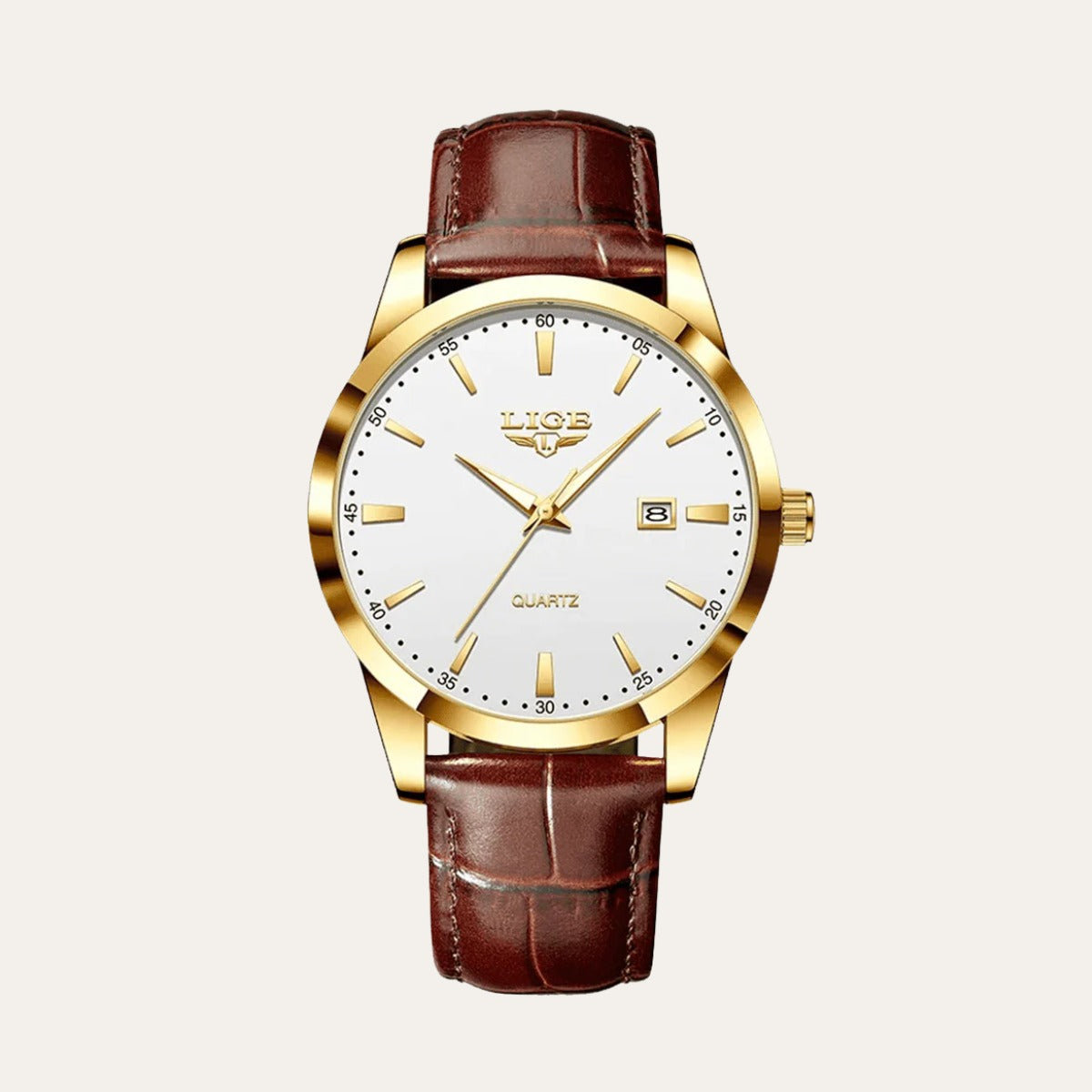 Reloj de Cuero Santerro para Hombre - Estilo Old Money