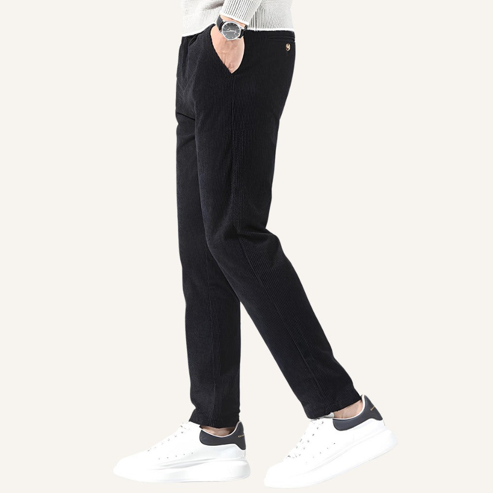 Pantalón de Terciopelo Slim Fit para Hombre Versailles