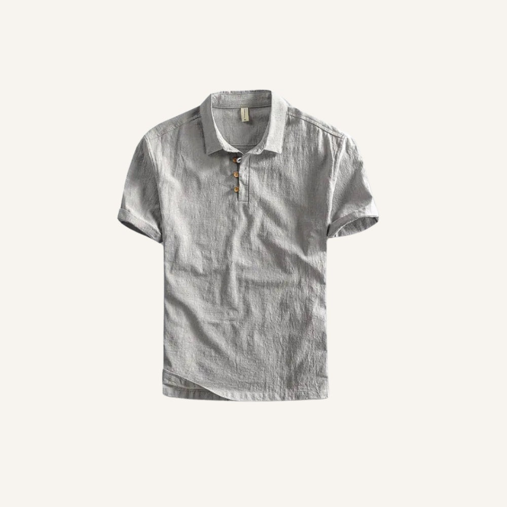 Polo de Lino Salerno para Hombre