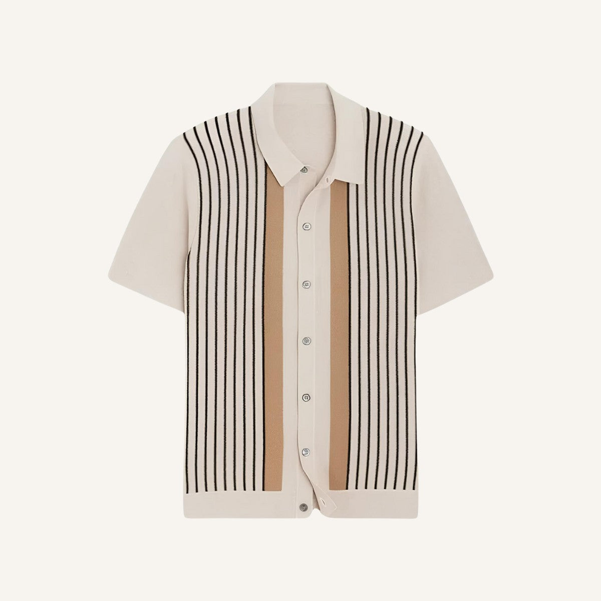 Polo de Punto a Rayas Montelle para Hombre