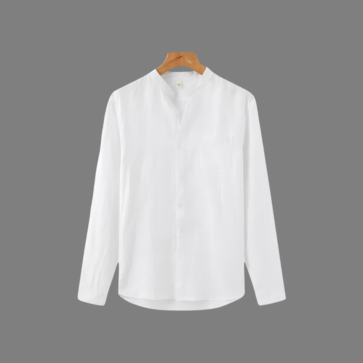Camisa de Lino de Manga Larga para Hombre Milford