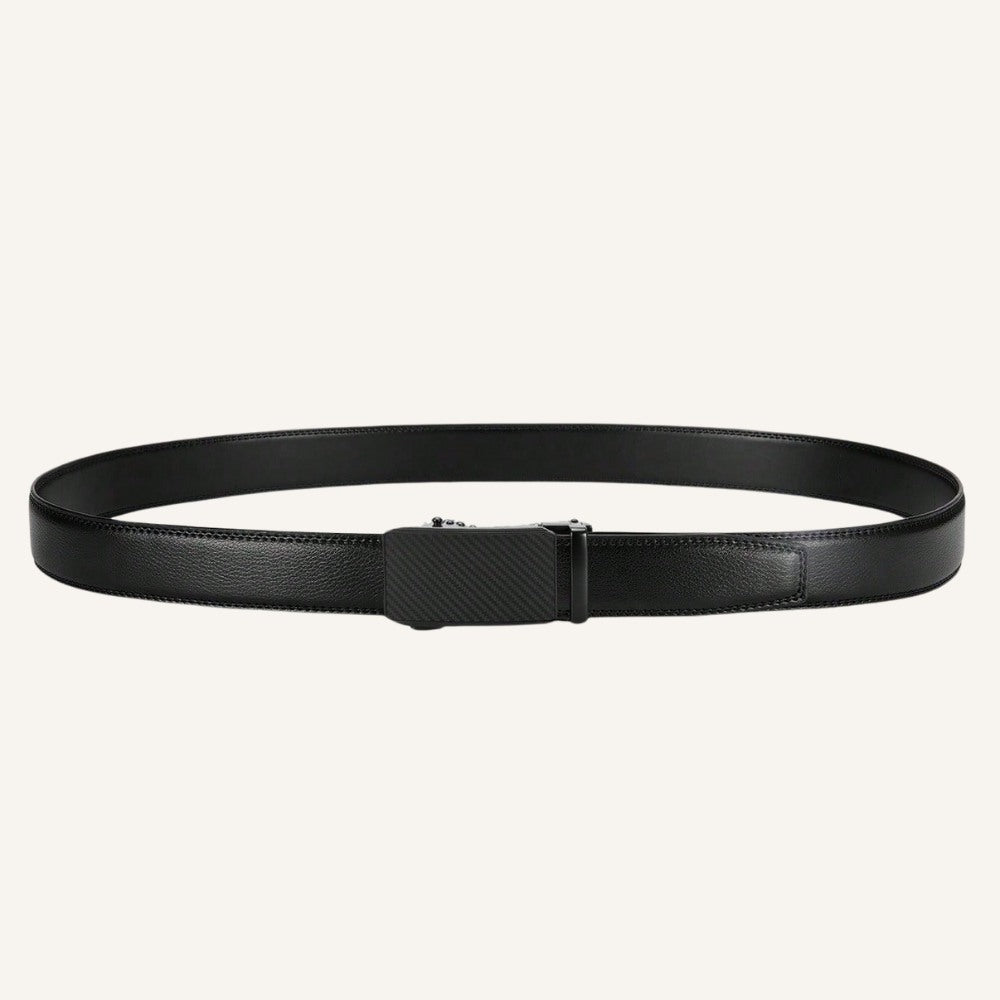 Cinturón de Cuero Carbon Civano para Hombre