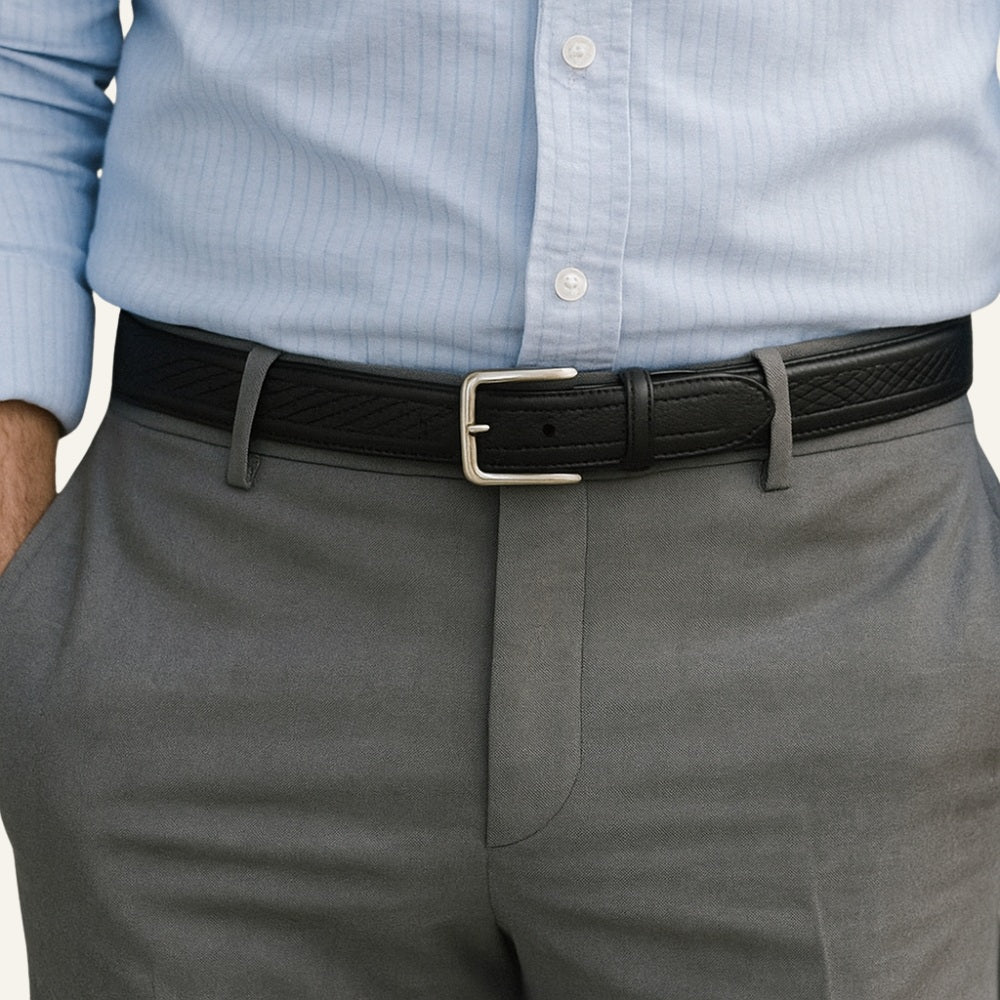 Cinturón de Cuero Civano West para Hombre