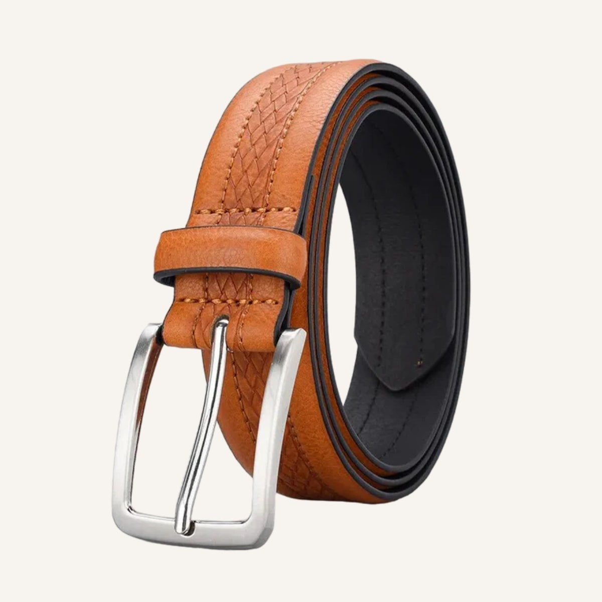 Cinturón de Cuero Civano West para Hombre