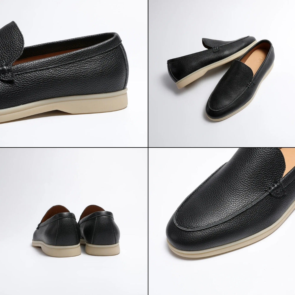 Mocasín Loafer de Cuero para Hombre Pelleni