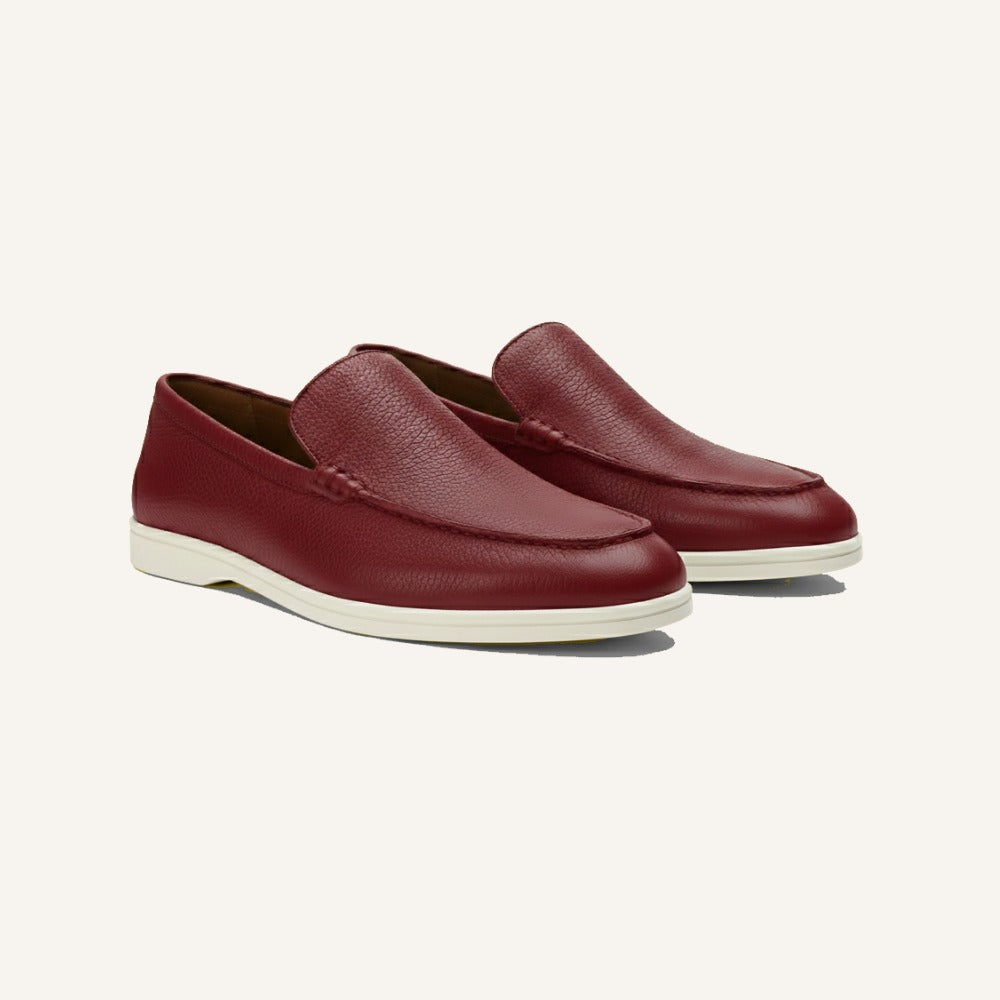 Mocasín Loafer de Cuero para Hombre Pelleni