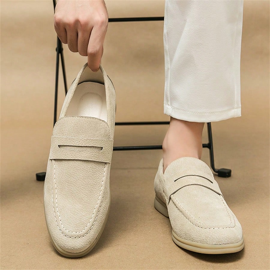 Mocasín Loafer de Ante Master para Hombre