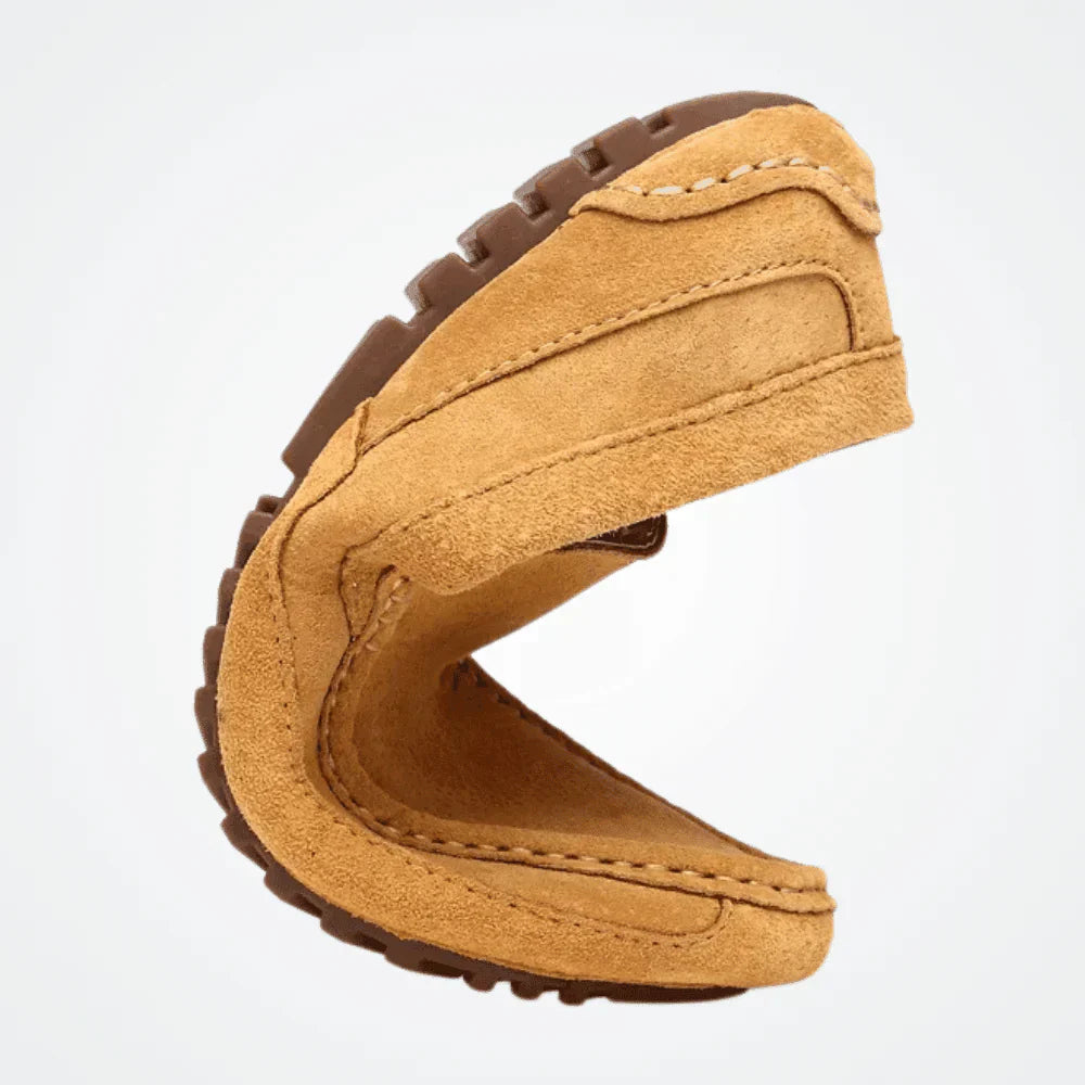 Mocasín Loafer de Ante Solatte para Hombre
