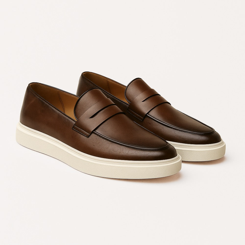 Mocasín de Cuero Miliani para Hombre