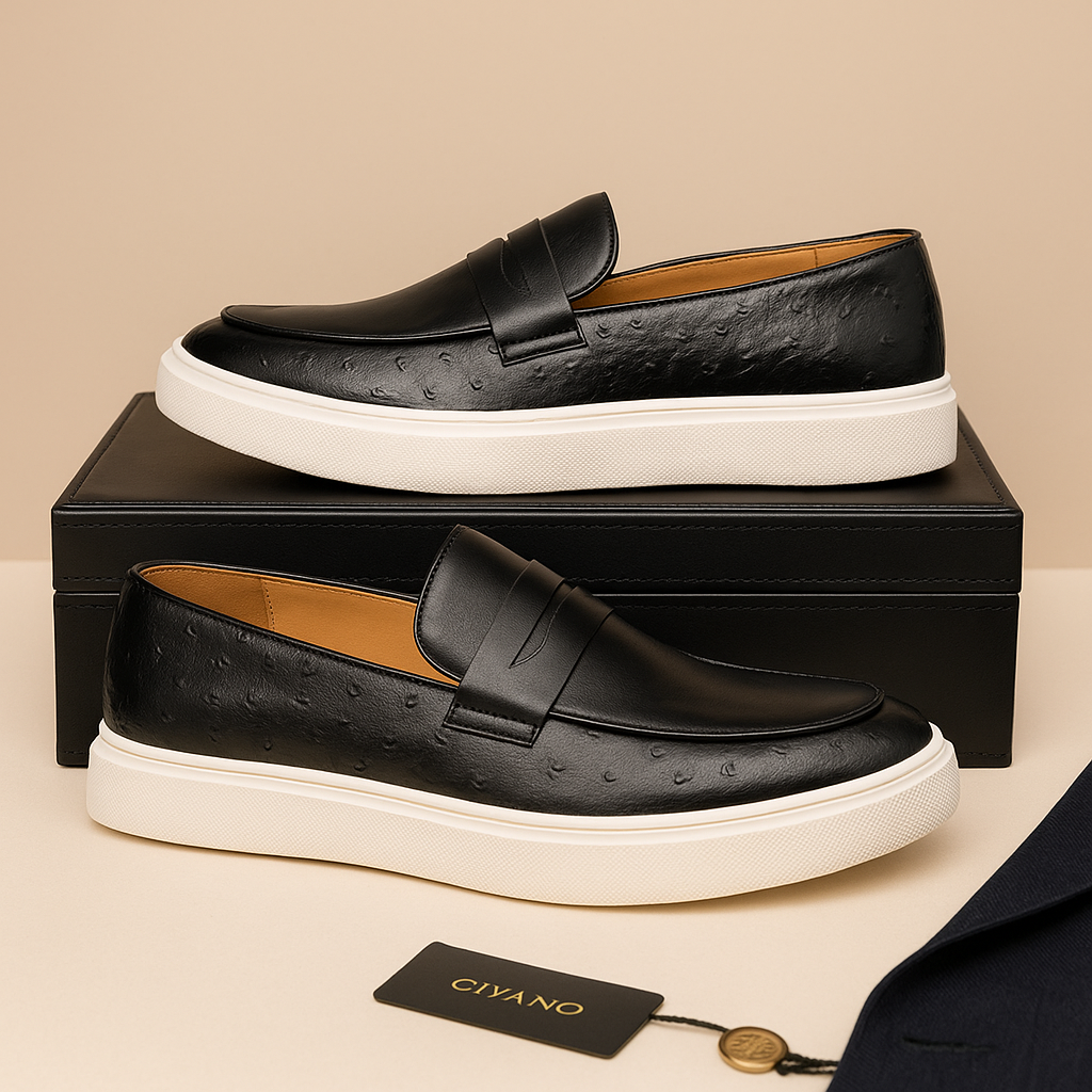 Mocasín de Cuero Miliani para Hombre