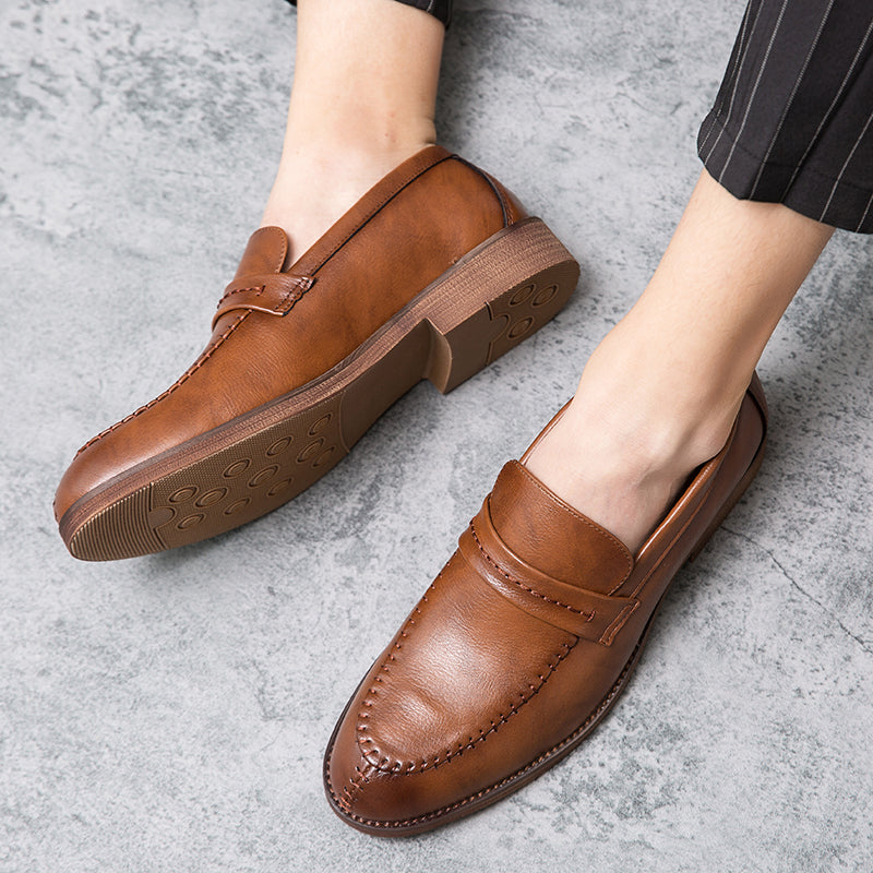 Mocasín Loafer de Cuero Sarri para Hombre