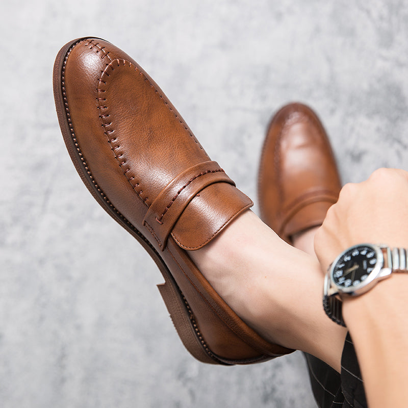 Mocasín Loafer de Cuero Sarri para Hombre