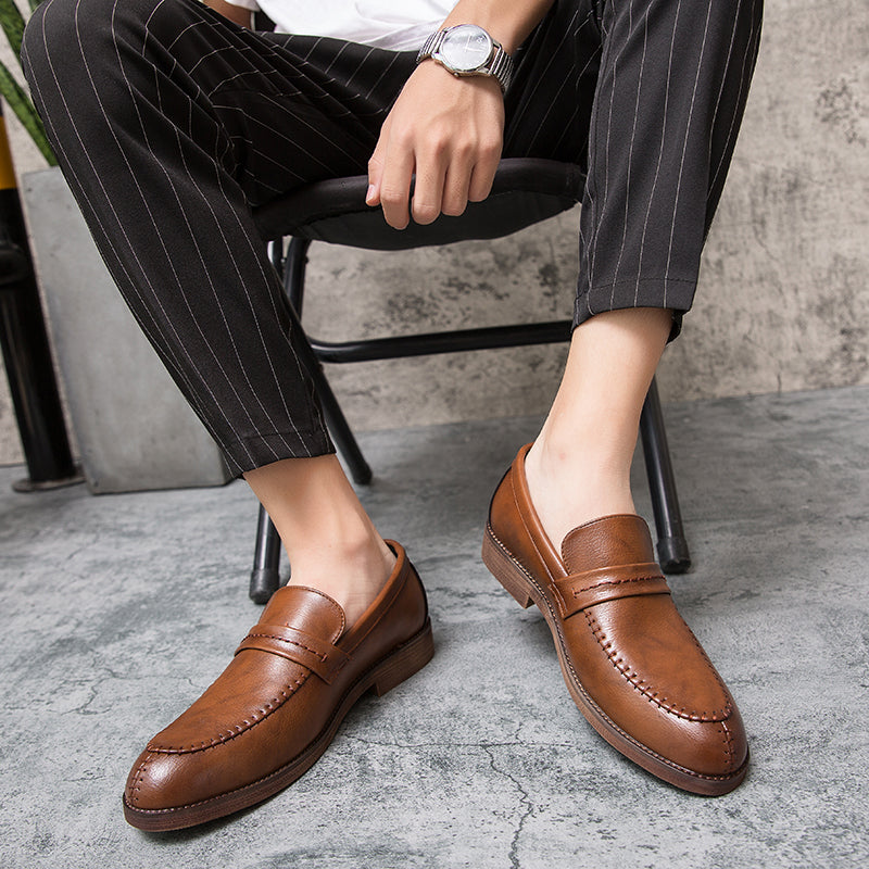 Mocasín Loafer de Cuero Sarri para Hombre