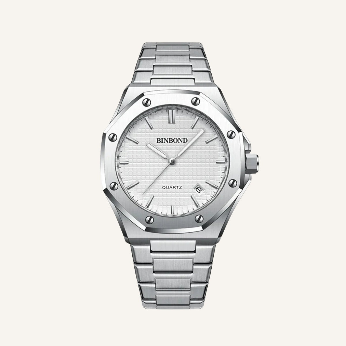 Reloj Plateado Blind Civano para Hombre