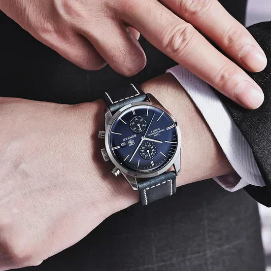 Reloj de Cuero Classic Civano para Hombre