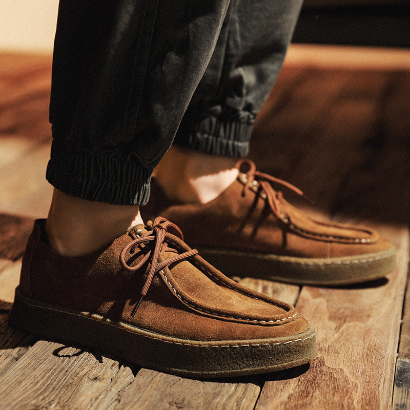Zapato de Gamuza con Suela Alta para Hombre Craffito