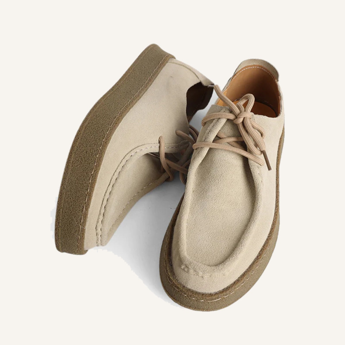Zapato de Gamuza con Suela Alta para Hombre Craffito