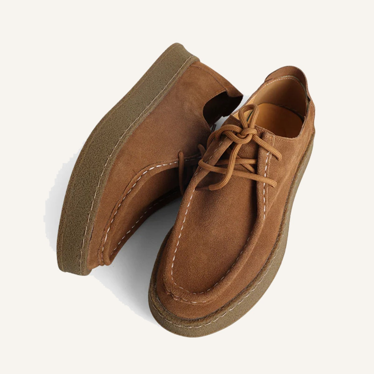 Zapato de Gamuza con Suela Alta para Hombre Craffito