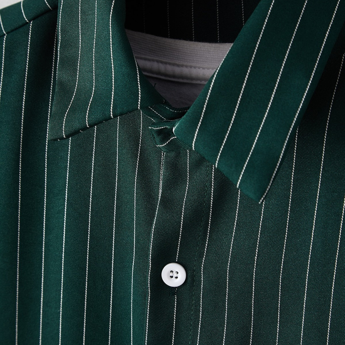 Camisa de Hombre de Rayas Verdes Nautic